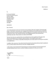 Raj Budoo testimonial for Central Housing Group