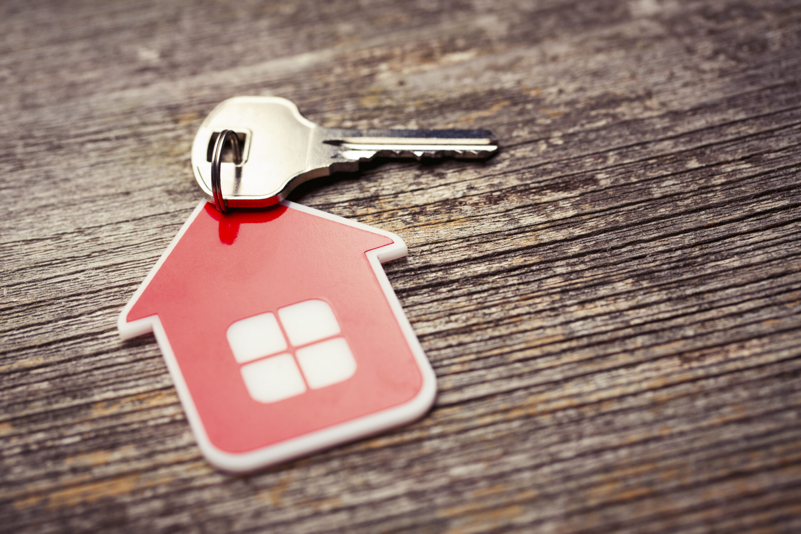 Keys and red house keyrinfg. Central Housing Group