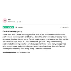 Professional Knowledgeable and Helpful - Central Housing Group